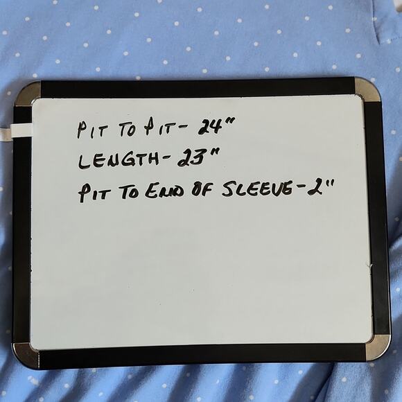 Kim Rogers Set Of 2 Tops Size 1X Blue White Polka-Dot Green Absract 100% Cotton - Picture 13 of 14